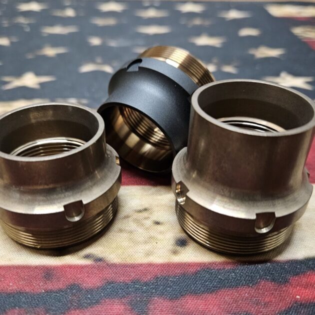 Stainless Griffin Long & XL 1.375-24 Bravo Adapter