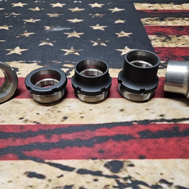 Titanium Griffin 1.375-24 Bravo (HUB) Adapters