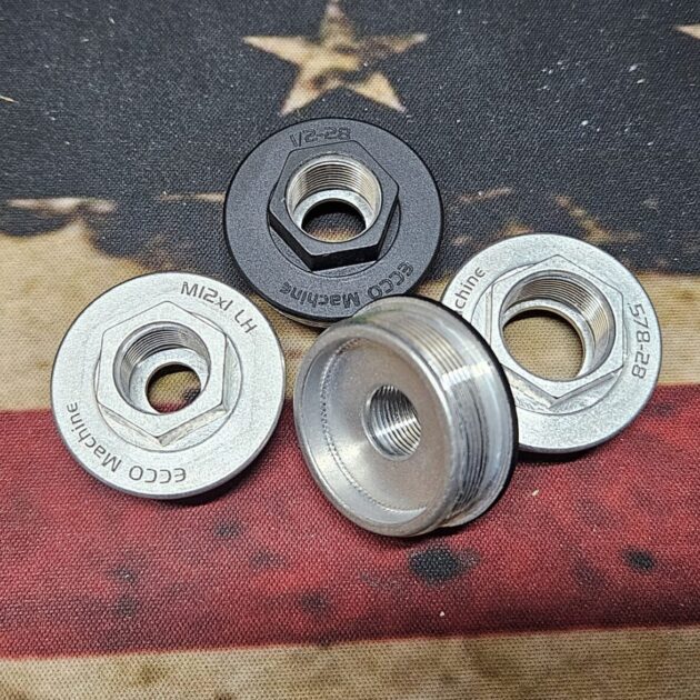 1.125-28 Alpha Ultralight Aluminum Direct Thread Mounts